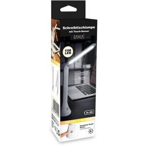 Produktbild für Schreibtischlampe Eaxus weiß, LED, dimmbar