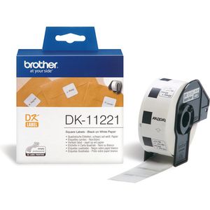 Brother-Etiketten Brother DK-11221, weiß