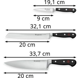 Produktbild für Messerset Wüsthof Classic 1120160304