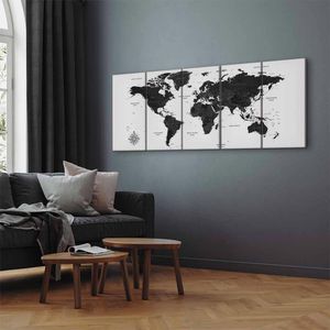 Produktbild für Wandbild Artgeist Weltkarte