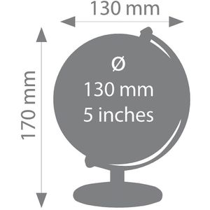 Produktbild für Globus TROIKA Gagarin Hellpink / Weiß, Ø 13cm