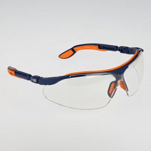 Produktbild für Schutzbrille Uvex i-vo, blau-orange, Bügelbrille