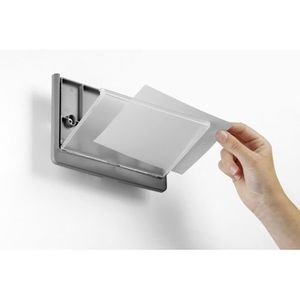 Produktbild für Türschild Durable 4866-37, Click Sign A5, graphit
