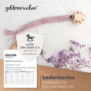 Produktbild für Makramee-Garn goldmariechen Premium