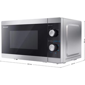 Produktbild für Mikrowelle Sharp YC-MS01E-S