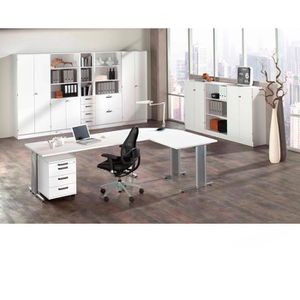 Produktbild für Kombischrank Hammerbacher Solid 7300, weiß