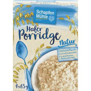 Haferbrei Schapfen-Mühle Porridge Hafermahlzeit Natur