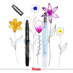 Produktbild für Fineliner Pentel Pointliner, S20P-1A