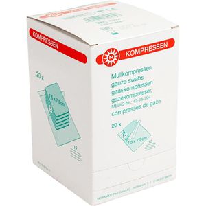 Produktbild für Mullkompressen Nobamed steril