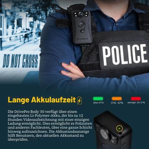 Produktbild für Überwachungskamera Transcend DrivePro Body 30, Bodycam