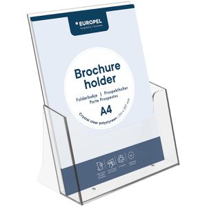 Produktbild für Prospekthalter Europel 350072, transparent