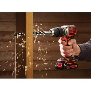 Produktbild für Akku-Schlagbohrschrauber Black+Decker BL188KB-QW