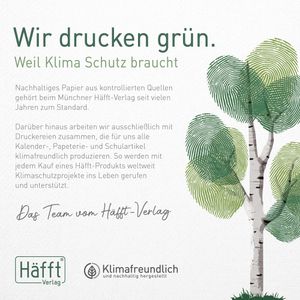 Produktbild für Tischkalender Häfft Rainbow, Schuljahr 2025/2026