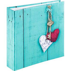 Produktbild für Fotoalbum Hama Rustico 2169 Love Key, Memoalbum