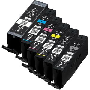 Produktbild für Tinte Canon PGI-530PGBK + CLI-531 BK, C, M, Y, GY
