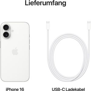 Produktbild für Smartphone Apple iPhone 16, 128GB