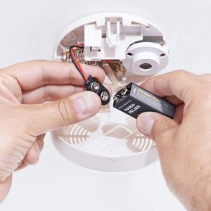Produktbild für Batterien Absina Rauchmelder, Alkaline