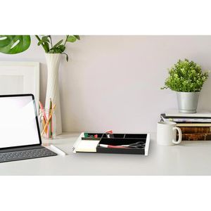 Produktbild für Stifteschale Wedo Acryl Exklusiv, glasklar/schwarz