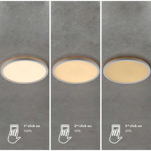 Produktbild für LED-Panel Nordlux Oja 29, weiß, Ø 29 cm