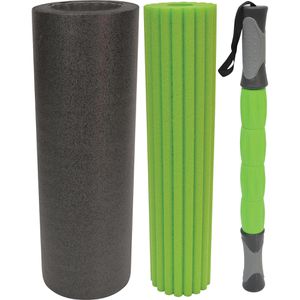 Produktbild für Faszienrolle Schildkröt-Fitness 3 in 1, glatt &amp; gerillt