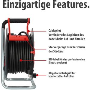 Produktbild für Kabeltrommel Brennenstuhl Professional 300KU, 25m