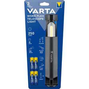 Produktbild für Arbeitsleuchte Varta 18646 Work Flex Telescope, LED