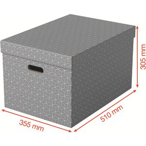 Produktbild für Aufbewahrungsbox Esselte Home L 628287, 55L