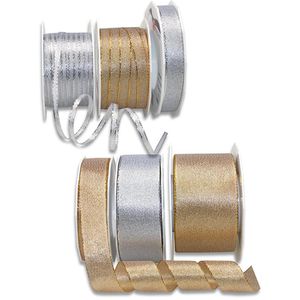 Produktbild für Geschenkband Präsent Wien, silber