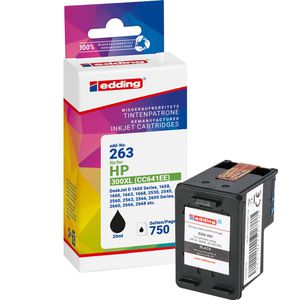 Produktbild für Tinte Edding EDD-263 für HP 300XL, CC641EE