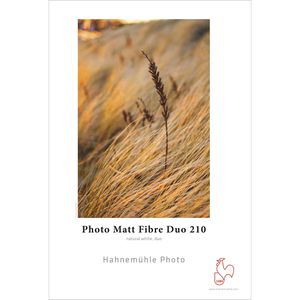 Produktbild für Fotopapier Hahnemühle Matt Fibre Duo 210, für Inkjet, A4