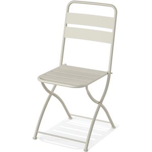 Produktbild für Bistrotisch Feros Breeze, beige, wetterfest, 3-teilig