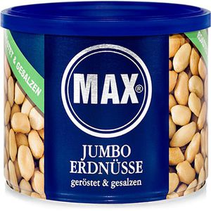 Erdnüsse MAX Jumbo geröstet & gesalzen