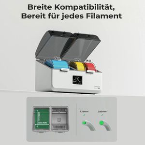 Produktbild für Filament-Trockner Creality SpacePi X4L, für 4 Rollen, 45-75 °C