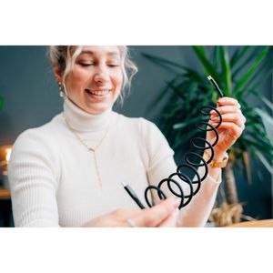 Produktbild für Ladekabel Verbatim Magnetkabel, schwarz, 1,2m