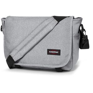 Umhängetasche Eastpak Jr Sunday Grey, aus Polyester, hellgrau