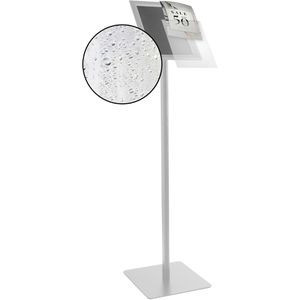 Produktbild für Infoständer Böttcher-AG aus Aluminium, silber, A4