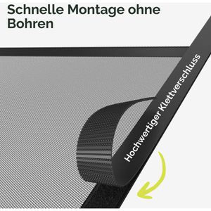 Produktbild für Fliegengitter Nematek NTK-MV01, schwarz