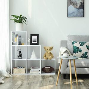 Produktbild für Bücherregal Vasagle LBC63WT, weiß