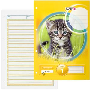 Arbeitsblock Landre 100050443, A4, liniert