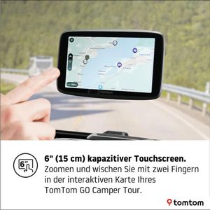 Produktbild für Navigationsgerät TomTom Go Camper Tour Europa