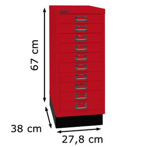 Produktbild für Schubladenschrank Bisley MultiDrawer, aus Metall