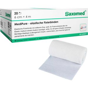 Produktbild für Fixierbinden Saxomed MediPure, 20 Stück