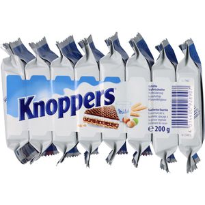 Produktbild für Waffeln Knoppers Milch-Haselnuss-Schnitte