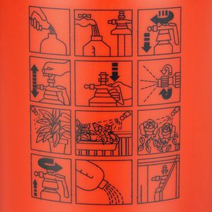 Produktbild für Drucksprüher Relaxdays orange, 3 Liter