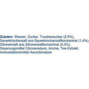 Produktbild für Eistee meinT Kirsch-Zitrone, im Tetrapack