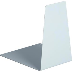 Produktbild für Buchstütze Alco 4304-29, keilförmig, grau