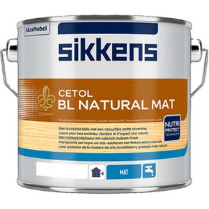 Produktbild für Holzlasur Sikkens Cetol BL Natural Mat, 2,5l