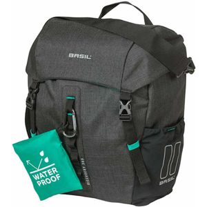 Produktbild für Gepäckträgertasche Basil Discovery 365D M, schwarz, 9 Liter