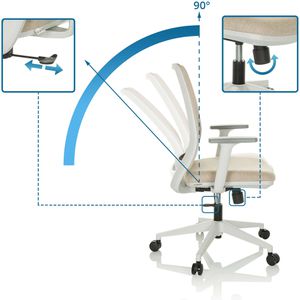 Produktbild für Bürostuhl hJh-OFFICE PROFONDO ECO W, 820032