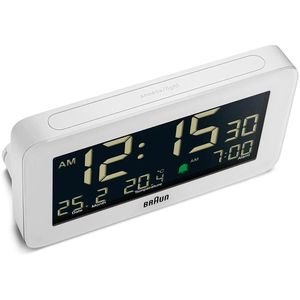 Produktbild für Wecker Braun BC10W weiß, digital